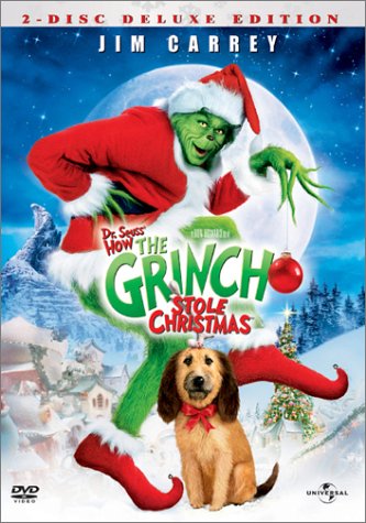 Dr. Seuss' How The Grinch Stole Christmas (Jim Carrey) (DVD) Pre-Owned