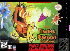 Timon and Pumbaa's Jungle Games (Super Nintendo / SNES) Pre-Owned: Cartridge Only