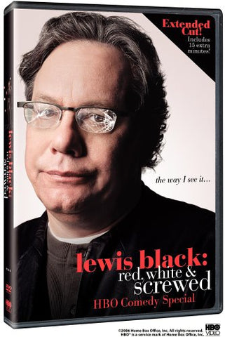 Lewis Black: Red, White & Screwed (DVD) Pre-Owned