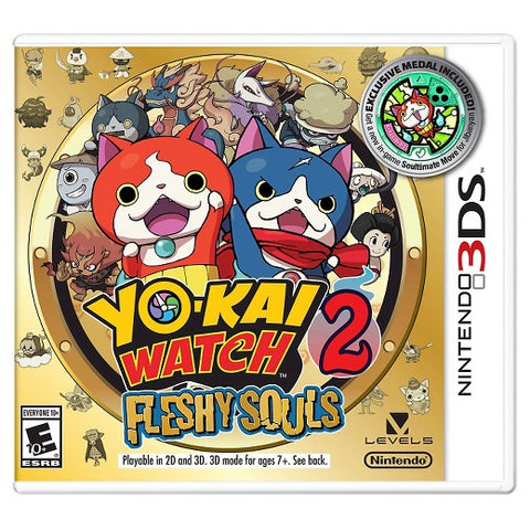 Yo-Kai Watch 2: Fleshy Souls (Nintendo 3DS) Pre-Owned