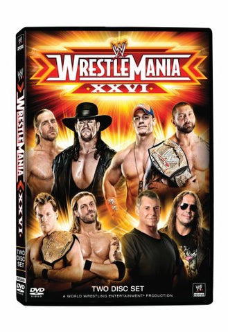 WWE: WrestleMania XXVI (DVD) Pre-Owned