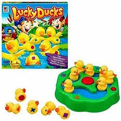 Lucky Ducks Motorized Shape Matching Game - Pre-owned/ Working