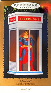 Superman Light and Motion Magic (Hallmark Keepsake Ornament) Pre-Owned in Box