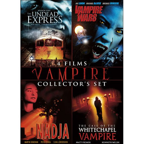 Vampires Collector's Set (The Undead Express / Vampire Wars / Nadja / The Case of the White Chapel Vampire) (DVD) Pre-Owned
