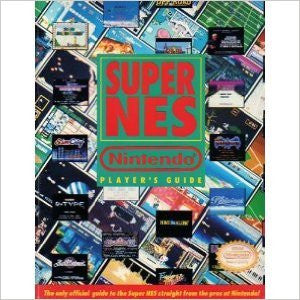 Super NES Nintendo Player's Guide (Official Nintendo Player's Strategy Guide) Pre-Owned
