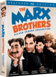 The Marx Brothers Silver Screen Collection: The Cocoanuts / Animal Crackers / Monkey Business / Horse Feathers / Duck Soup (Blu Ray) NEW
