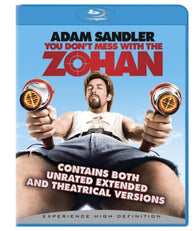 You Don't Mess With the Zohan (Unrated Extended Edition) (Blu Ray) Pre-Owned: Disc and Case