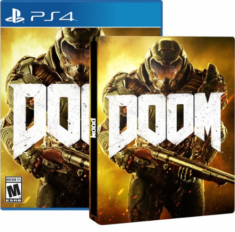 Doom (Steelbook Edition) (Playstation 4) Pre-Owned