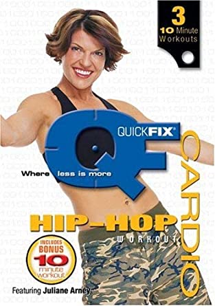 Quickfix - Cardio Hip-Hop Workout: Juliane Arney (DVD) Pre-Owned