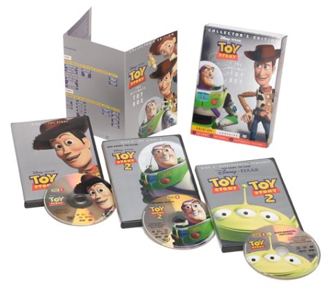 Toy Story 1 & 2 (Ultimate Toy Box Collector's Edition) (DVD) Pre-Owned