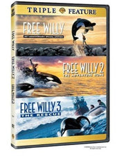 Free Willy 1-3 (1993) (DVD / Kids Movie) Pre-Owned: Disc(s) and Case