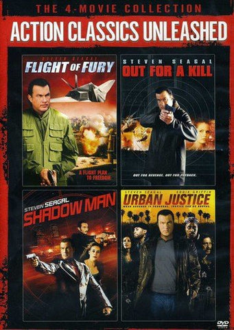 Action Classics Unleashed - The 4-Movie Collection (Flight of Fury / Out for a Kill / Shadow Man / Urban Justice) (DVD) Pre-Owned