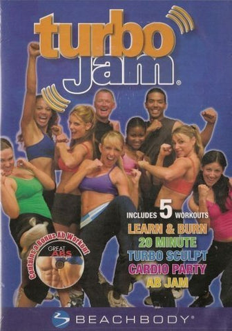 Turbo Jam: 5 Rockin' Workouts (DVD) Pre-Owned
