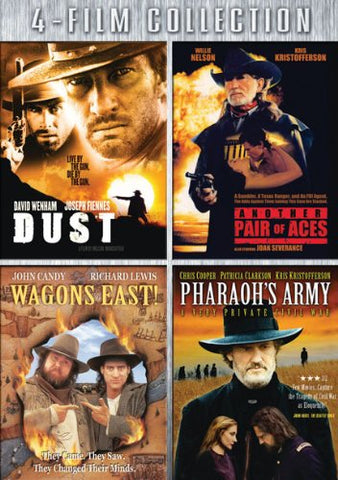 Dust / Another Pair of Aces / Wagons East / Pharaoh's Army  (DVD) Pre-Owned