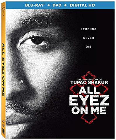 All Eyez On Me (Blu Ray + DVD Combo) NEW