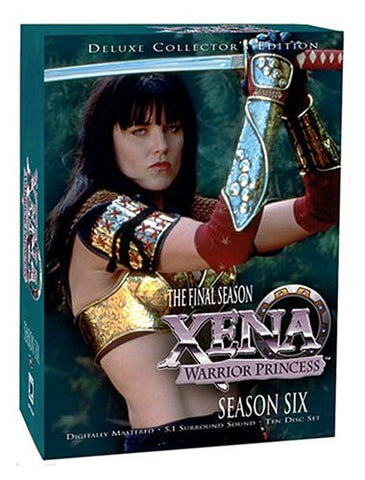 Xena: Warrior Princess (Season Six 6)  (Deluxe Collector's Edition) (10 Disc Set) (DVD / Season) Pre-Owned: Discs, Case, and Box