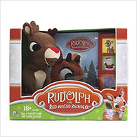 Rudolph the Red-Nosed Reindeer: Board Sound Book and Plush Toy (Collectibles) New in Box (Notes: Battery will need replaced)
