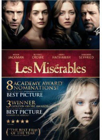Les Misérables (2013) (DVD) NEW