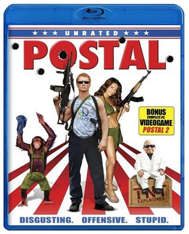 Postal (Unrated) (Blu Ray) Pre-Owned: Disc(s) and Case