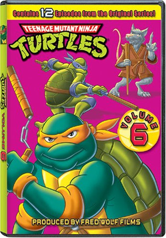 Teenage Mutant Ninja Turtles: Volume 6 (DVD) Pre-Owned
