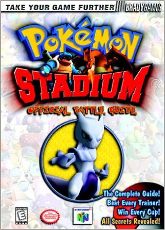 POKEMON STADIUM - Official Battle Guide (BradyGames Strategy Guide) - Pre-Owned