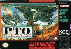 P.T.O. Pacific Theater of Operations (Super Nintendo) Pre-Owned: Cartridge Only