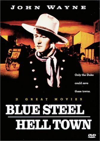 John Wayne: Blue Steel/Hell Town (DVD) Pre-Owned