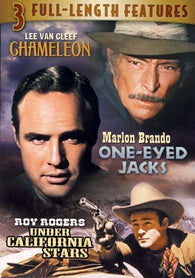 Chameleon / One-Eyed Jacks / Under California Stars (DVD) NEW