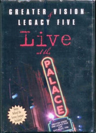 Greater Vision & Legacy Five Live at the Palace Canton OH 2002 (DVD) Pre-Owned