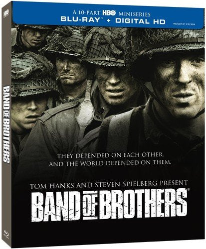 Band of Brothers (Blu-ray) Pre-Owned (MISSING Disc 3 & Case is Dented/Broken)
