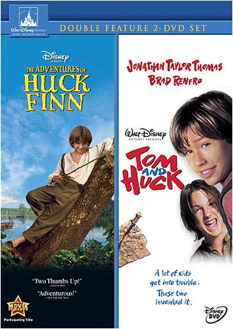 The Adventures Of Huck Finn / Tom & Huck (DVD) Pre-Owned