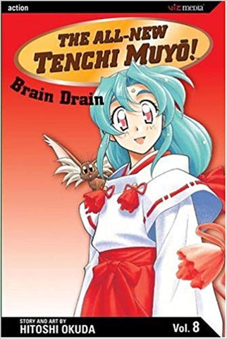 The All-New Tenchi Muyo! Vol. 8: Brain Drain (Manga) Pre-Owned