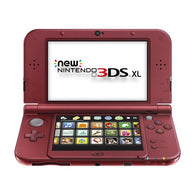 BROKEN: System ONLY - Red (Nintendo NEW 3DS XL) Pre-Owned (As Is/Broken/For Parts)