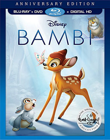 Bambi (Anniversary/Signature Collection) (Blu Ray + DVD Combo) Pre-Owned
