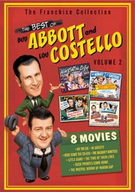 The Best of Abbott & Costello, Vol. 2 (Hit the Ice / In Society / Here Come the Co-Eds / The Naughty Nineties / Little Giant / The Time of Their Lives / Buck Privates Come Home / The Wistful Widow of Wagon Gap) (DVD) Pre-Owned