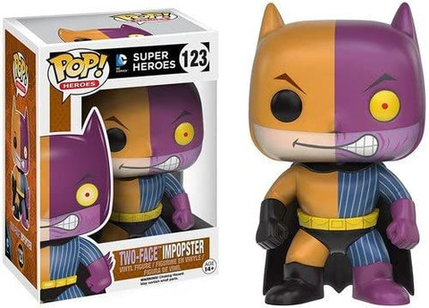 POP! Heroes #123: DC Comics Super Heroes - Two-Face Imposter (Funko POP!) Figure and Box w/ Protector