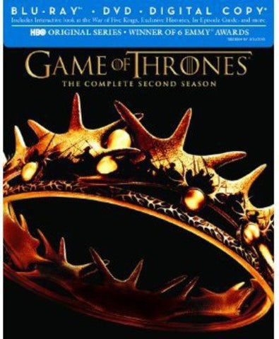 Game of Thrones: Season 2 (Blu Ray + DVD Combo) Pre-Owned