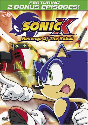 Sonic X: Revenge of the Robot (DVD) Pre-Owned