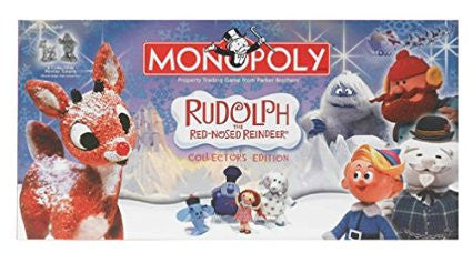 Rudolph the Red Nosed Reindeer Collector's Edition - Monopoly (Card and Board Games) NEW