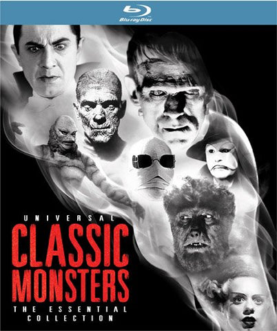 Universal Classic Monsters: The Essential Collection (Blu-ray) NEW
