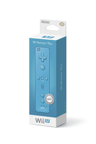 Wii Remote Plus - Blue (Nintendo Wii & Wii U) Pre-Owned w/ Silicon Cover, Manual, and Box