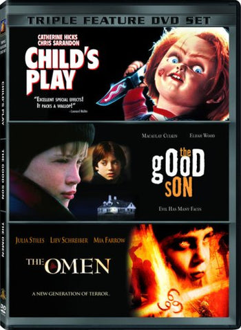 Child's Play / The Good Son / The Omen (DVD) Pre-Owned