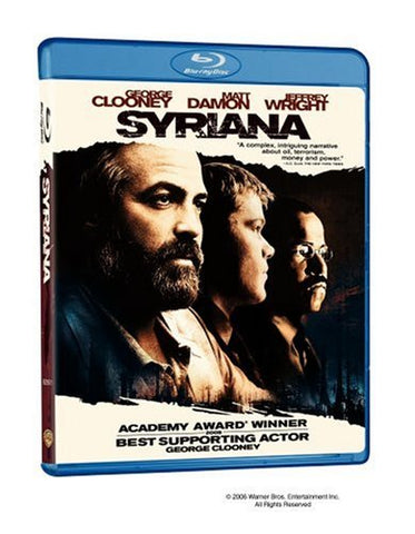 Syriana (Blu Ray) Pre-Owned: Disc and Case
