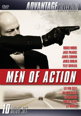 Men of Action Advantage Collection: The Squeeze / Mitchell / Funeral For An Assassin / High Risk / The Boxer / The Klansman / Gold / Mister Scarface / Mean Johnny Barrows / Crime Boss (DVD) Pre-Owned