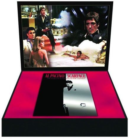 Scarface Limited Edition Deluxe Gift Set (DVD) Pre-Owned: Discs, Cases ...