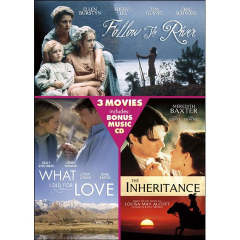 Follow the River / The Inheritance / What I Did for Love (DVD) Pre-Owned