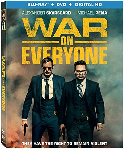 War On Everyone (Blu Ray + DVD Combo) NEW