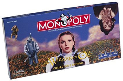 The Wizard Of Oz Monopoly (Card and Board Games) NEW