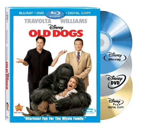 Old Dogs (Blu-ray + DVD) Pre-Owned
