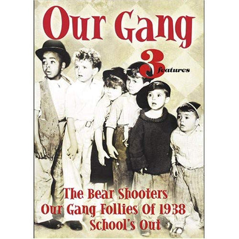 Our Gang: 3 shorts: Bear Shooters / School's Out / Follies of 1938 (DVD) NEW